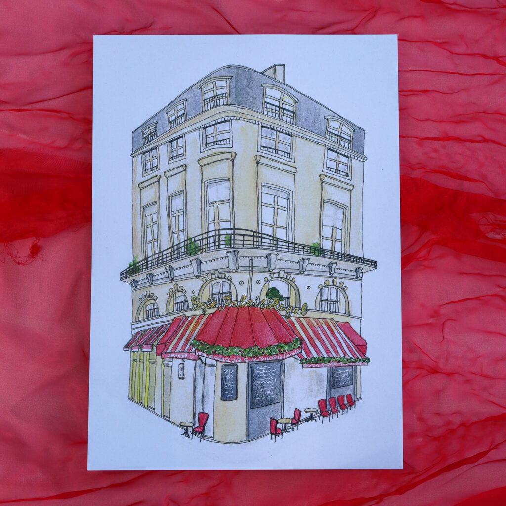 Parisian Café - Art Print